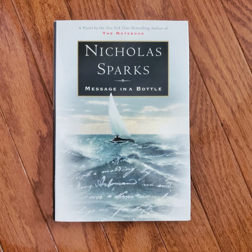 Message In A Bottle Hardback Book Nicholas Sparks